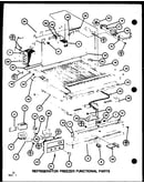 Refrigerator freezer functional parts (tm16g/p7651208w) (tr16g/p7651209w) (tm16spg/p7651212w)