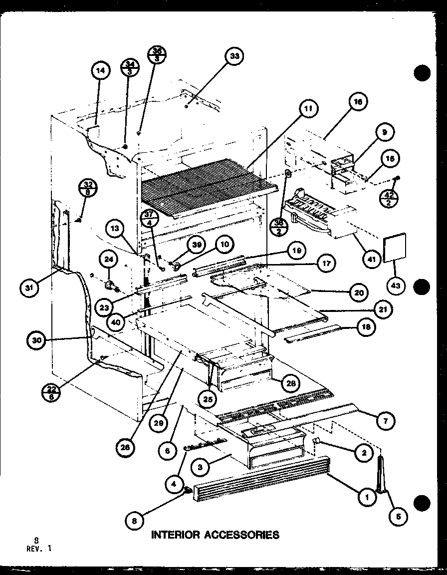Interior accessories (tl20g/p75535-18w) (tli20g/p75535-19w) (tl20g/p76512-26w) (tli20g/p76512-27w)