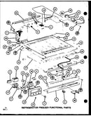Refrigerator freezer functional parts (tl20g/p75535-18w) (tli20g/p75535-19w) (tl20g/p76512-26w) (tli20g/p76512-27w)