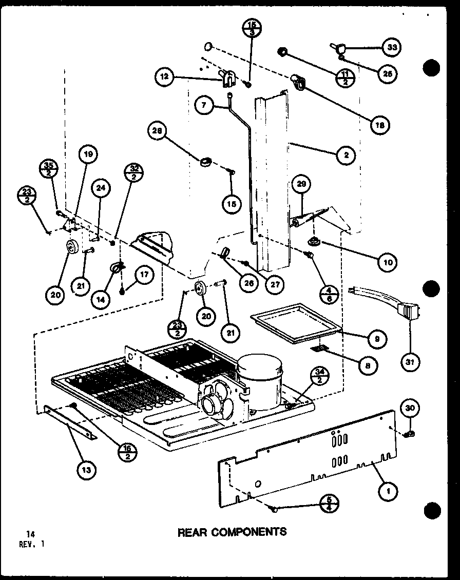 Rear components (tl20g/p75535-18w) (tli20g/p75535-19w) (tl20g/p76512-26w) (tli20g/p76512-27w)