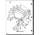 Amana TC22G-P76512-10W freezer door parts (tc22g/p75535-14w) (tc22g/p76512-10w) diagram