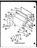 Freezer door parts (tli22j/p7739040w)