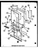Refrigerator door parts (tli22j/p7739040w)