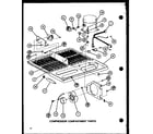 Amana TLI22J-P7739040W compressor compartment parts (tli22j/p7739040w) diagram