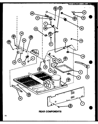 Rear components (tx18j/p7739041w) (tx18j/p7739042w) (txi18j/p7739043w) (txi18j/p7739044w)