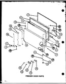 Freezer  door parts (tx20j/p7739045w) (tx20j/p7739046w) (txi20j/p7739047w) (txi20j/p7739048w)