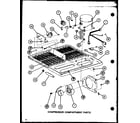 Amana TX18J-P7739042W compressor compartment parts (tx20j/p7739045w) (tx20j/p7739046w) (txi20j/p7739047w) (txi20j/p7739048w) diagram