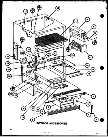 Interior accessories (tx22j/p7739049w) (txi22j/p7739050w)