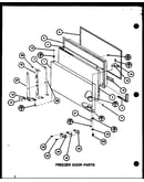 Freezer door parts (tl8j/p7739024w) (tli18j/p7739025w)
