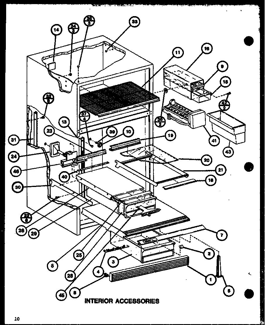 Interior accessories (tli18j/p7739025w) (tl18j/p7739024w)