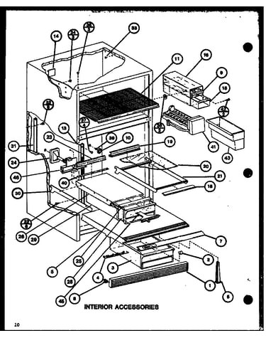 Interior accessories (tli18j/p7739025w) (tl18j/p7739024w)