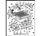 Amana TLI8J-P7739024W refrigerator freezer functional parts (tli18j/p7739025w) (tli8j/p7739024w) diagram