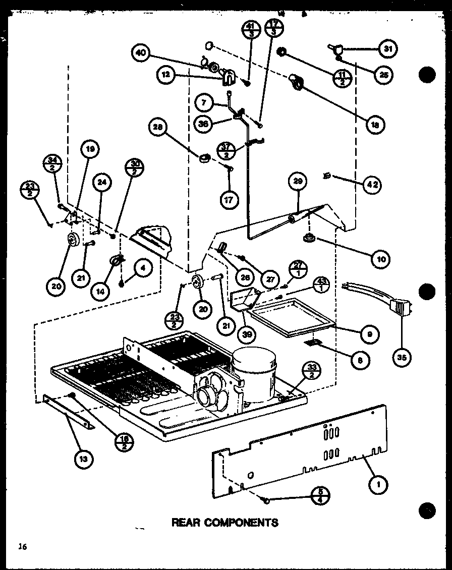 Rear components (tli18j/p7739025w) (tl18j/p7739024w)