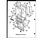Amana TLI18J-P7739025W refrigerator door parts (tl20j/p7739029w) (tli20j/p7739030w) diagram