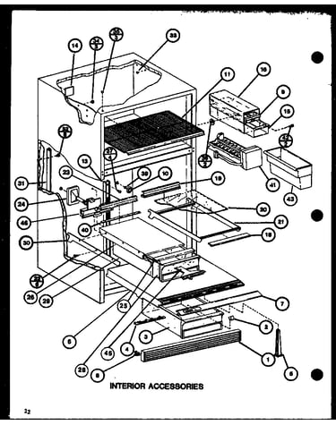 Interior accesories (tl20j/p7739029w) (tli20j/p7739030w)