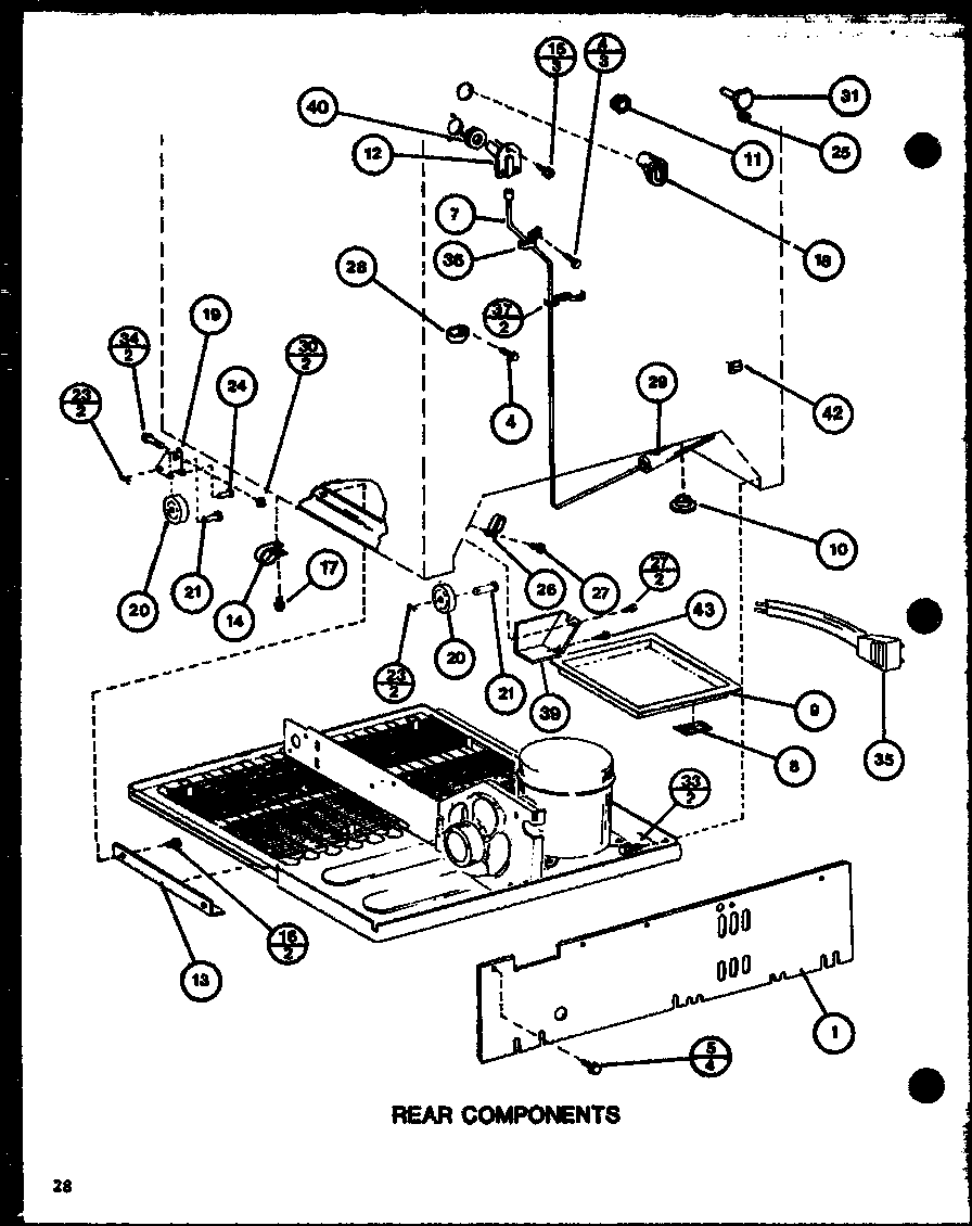 Rear components (tl20j/p7739029w) (tli20j/p7739030w)