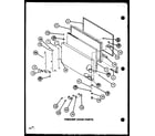 Amana TLI20J-P7739030W freezer door parts (tl22j/p7739035w) diagram