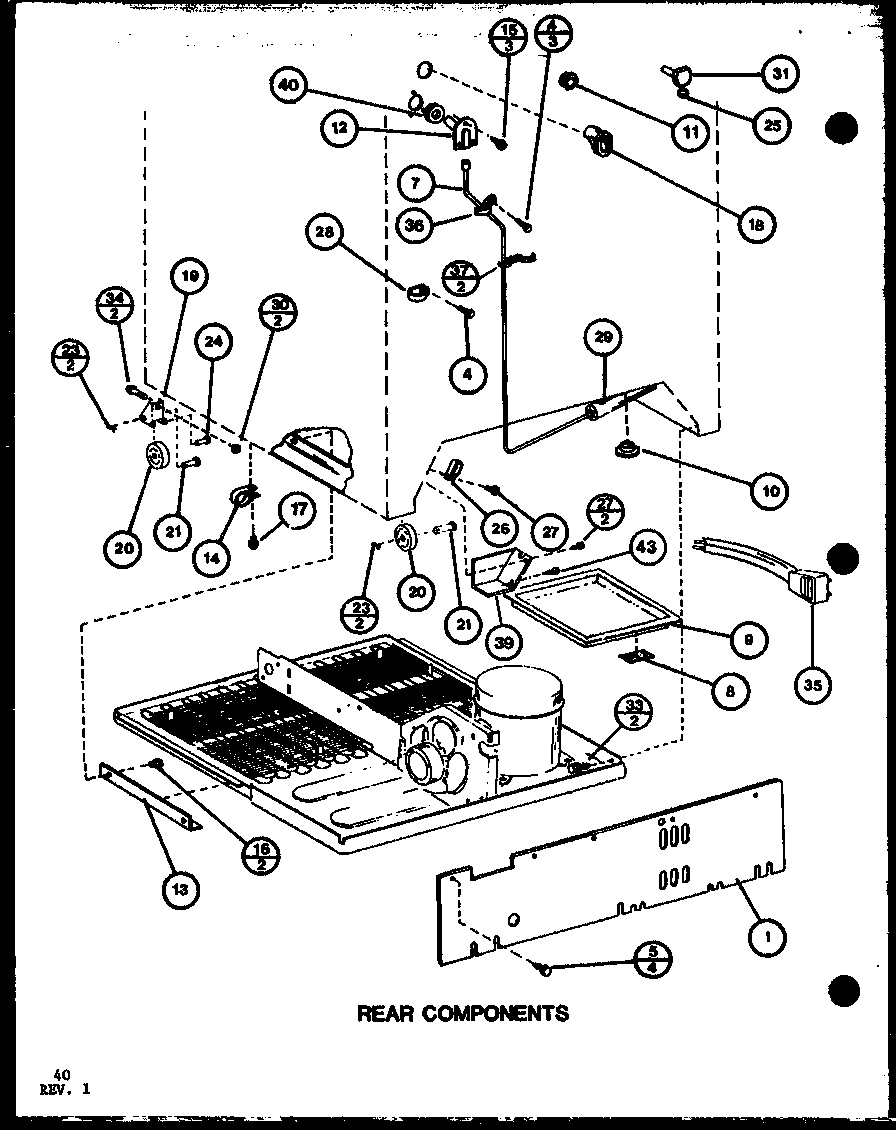 REAR COMPONENTS (TL22J/P7739035W)