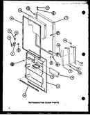 Refrigerator door parts (tm16k1/p7791108w) (tm16k1/p7791109w) (tm16k/p7791110w) (tm16k/p7791111w) (tmi16k/p7791112w) (tmi16k/p7791113w)