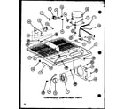 Amana TM16K1-P7791108W compressor compartment parts (tm16k1/p7791108w) (tm16k1/p7791109w) (tm16k/p7791110w) (tm16k/p7791111w) (tmi16k/p7791112w) (tmi16k/p7791113w) diagram