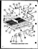 Compressor compartment parts (tm16k1/p7791108w) (tm16k1/p7791109w) (tm16k/p7791110w) (tm16k/p7791111w) (tmi16k/p7791112w) (tmi16k/p7791113w)