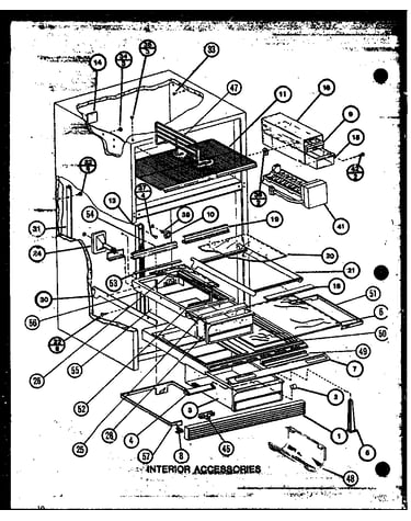 Interior accessories (tx18m/p7858506w) (tx18m/p7858507w) (txi18m/p7858516w) (txi18m/p7858517w) (tx18mb/p7858530w) (tx18mb/p7858531w)