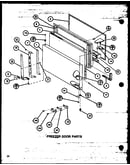 Freezer door parts (tx20m/p7858508w) (tx20m/p7858509w) (txi20m/p7858518w) (txi20m/p7858519w) (tx20mb/p7858532w) (tx20mb/p7858533w)