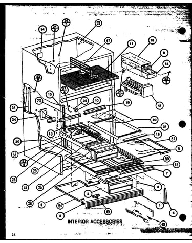 Interior accessories (tx20m/p7858508w) (tx20m/p7858509w) (txi20m/p7858518w) (txi20m/p7858519w) (tx20mb/p7858532w) (tx20mb/p7858533w)
