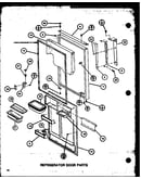 Refrigerator door parts (tx22m/p7858510w)