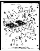 Compressor compartment parts (tl18m/p7858511w) (tl18m/p7858512w) (tli18m/p7858521w) (tli18m/p7858522w)