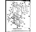 Amana TLI20M-P7858523W refrigerator door parts (tl20m/p7858513w) (tl20m/p7858514w) (tli20m/p7858523w) (tli20m/p7858524w) diagram