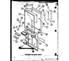 Amana TL18M-P7858512W refrigerator door parts (tl22m/p7858515w) (tli22m/p7858525w) diagram