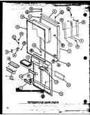 Refrigerator door parts (tl22m/p7858515w) (tli22m/p7858525w)