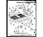 Amana TLI20M-P7858523W compressor compartment parts (tl22m/p7858515w) (tli22m/p7858525w) diagram