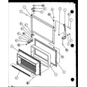 Amana TR18QBW-P1111303WW freezer door (tr18qbw/p1111303ww) (tr18qbg/p1111303wg) (tr18qbl/p1111303wl) (tr18qbw/p111304ww) (tr18qbl/p1111304wl) (tr18qbg/p1111304wg) (tr18qb2w/p1111308ww) (tr18qb2l/p1111308wl) (trg18qbw/p1111310ww) (trg18qbg/p1111310wg) (trg18qbl/p1111310wl) (trg18q diagram
