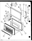 Freezer door (tr18qbw/p1111303ww) (tr18qbg/p1111303wg) (tr18qbl/p1111303wl) (tr18qbw/p111304ww) (tr18qbl/p1111304wl) (tr18qbg/p1111304wg) (tr18qb2w/p1111308ww) (tr18qb2l/p1111308wl) (trg18qbw/p1111310ww) (trg18qbg/p1111310wg) (trg18qbl/p1111310wl) (trg18q