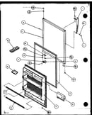 Refrigerator door (tr18qbw/p1111303ww) (tr18qbg/p1111303wg) (tr18qbl/p1111303wl) (tr18qbw/p111304ww) (tr18qbl/p1111304wl) (tr18qbg/p1111304wg) (tr18qb2w/p1111308ww) (tr18qb2l/p1111308wl) (trg18qbw/p1111310ww) (trg18qbg/p1111310wg) (trg18qbl/p1111310wl) (t