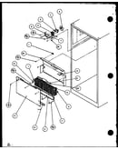 Shroud, evaporator fan (tr18qbw/p1111303ww) (tr18qbg/p1111303wg) (tr18qbl/p1111303wl) (tr18qbw/p111304ww) (tr18qbl/p1111304wl) (tr18qbg/p1111304wg) (tr18qb2w/p1111308ww) (tr18qb2l/p1111308wl) (trg18qbw/p1111310ww) (trg18qbg/p1111310wg) (trg18qbl/p1111310w