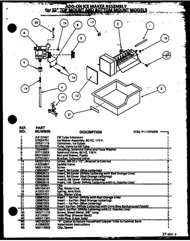 Add-on icemaker