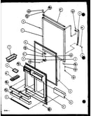 Refrigeator door (tq18qbw/p1111305ww) (tq18qbg/p1111305wg) (tq18qbl/p1111305wl) (tq18qbw/p1111306ww) (tq18qbl/p1111306wl) (tq18qbg/p1111306wg) (tq18qb2w/p1111309ww) (tq18qb2l/p1111309wl) (tq20qbg/p1111603wg) (tq20qbl/p1111603wl) (tq20qbw/p1111603ww) (tq20