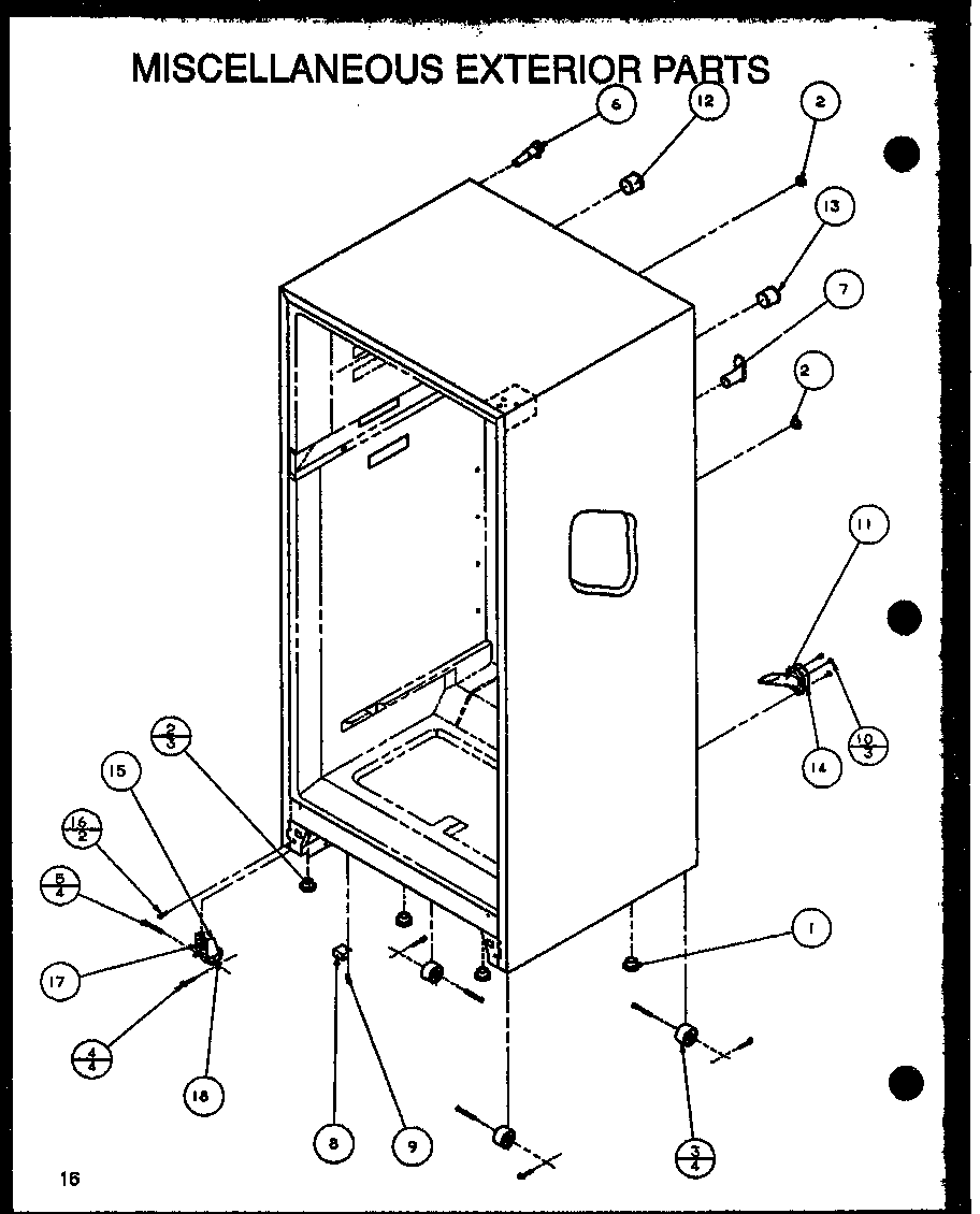 Miscellaneous exterior parts