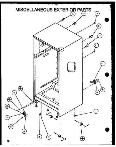 Miscellaneous exterior parts