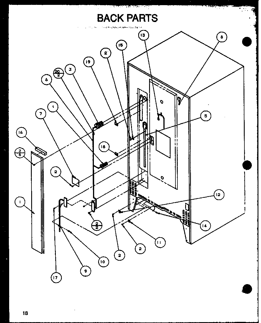Back parts
