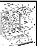 Upper door parts tm (tm14d-c/p73953-23wc) (tm14d-a/p73953-23wa) (tm14d-g/p73953-23wg) (tm14d/p73953-23w) (tm14d-l/p73953-23wl) (tm14d-c/p74645-1wc) (tm14d/p74645-1w) (tm14d-a/p74645-1wa) (tm14d-l/p74645-1wl) (tm14d-g/p74645-1wg) (tm14d-c/p74645-2wc) (tm14