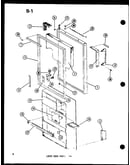 Lower door parts tm (tm14d-c/p73953-23wc) (tm14d-a/p73953-23wa) (tm14d-g/p73953-23wg) (tm14d/p73953-23w) (tm14d-l/p73953-23wl) (tm14d-c/p74645-1wc) (tm14d/p74645-1w) (tm14d-a/p74645-1wa) (tm14d-l/p74645-1wl) (tm14d-g/p74645-1wg) (tm14d-c/p74645-2wc) (tm14
