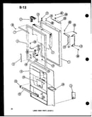 Lower door parts (esrfc) (esrfc-14d/p73935-25w) (esrfc14d-g/p73953-25wg) (esrfc14d-a/p73953-25wa) (esrfc14d-c/p73953-25wc) (esrfc14d/p73953-25w) (esrfc14d-l/p73953-25wl) (esrfc14d-a/p74645-3wa) (esrfc14d-g/p74645-3wg) (esrfc14d-c/p74645-3wc) (esrfc14d-l/p