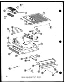 Freezer compartment parts (esrfc) (esrfc-14d/p73935-25w) (esrfc14d-g/p73953-25wg) (esrfc14d-a/p73953-25wa) (esrfc14d-c/p73953-25wc) (esrfc14d/p73953-25w) (esrfc14d-l/p73953-25wl) (esrfc14d-a/p74645-3wa) (esrfc14d-g/p74645-3wg) (esrfc14d-c/p74645-3wc) (esr