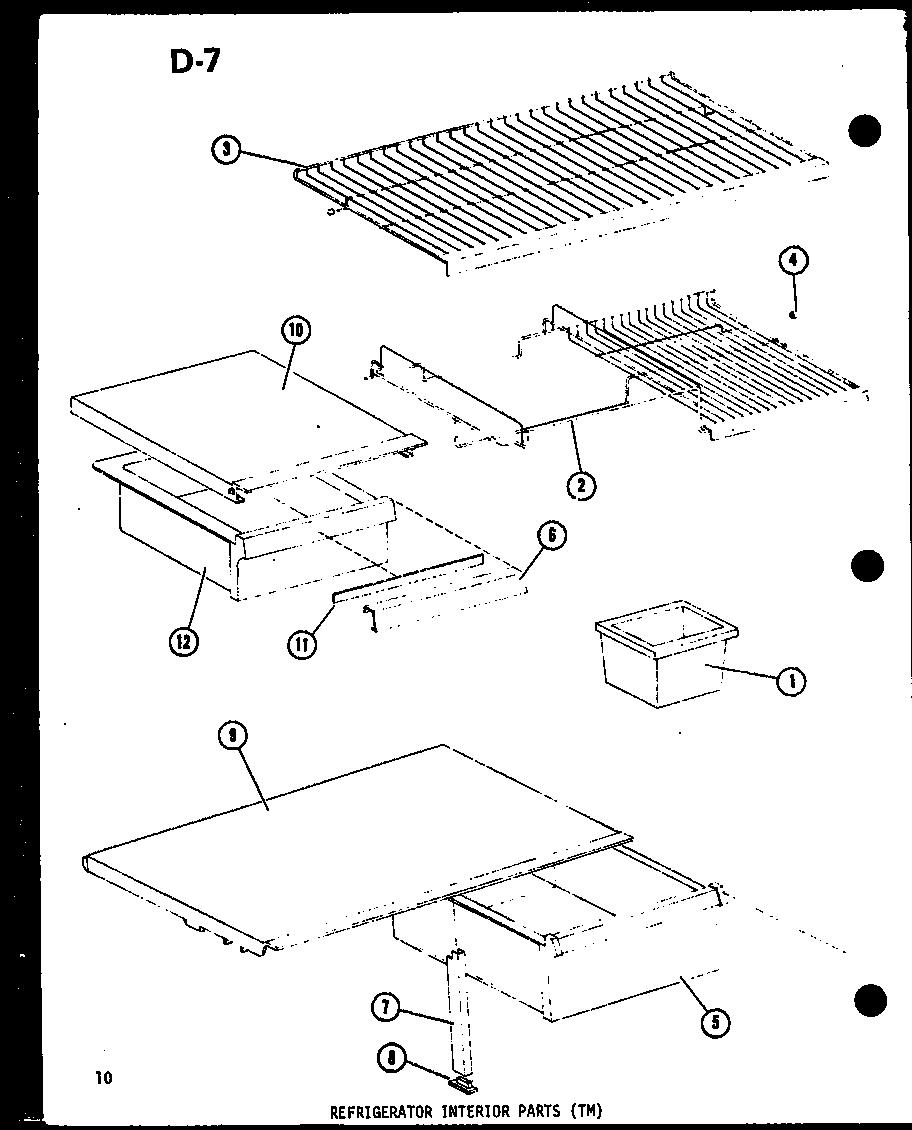 REFRIGERATOR INTERIOR PARTS (TM) (TM14E-C/P74645-11WC) (TM14E-A/P74645-11WA) (TM14E-G/P74645-11WG) (TM14E/P74645-11W) (TM14E-L/P74645-11WL) (TM16E-L/P74645-13WL) (TM16E/P74645-13W) (TM16E-G/P74645-13WG) (TM16E-C/P74645-13WC) (TM16E-A/P74645-13WA)