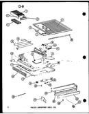 Freezer compartment parts (tm (tm14e-c/p74645-11wc) (tm14e-a/p74645-11wa) (tm14e-g/p74645-11wg) (tm14e/p74645-11w) (tm14e-l/p74645-11wl) (tm16e-l/p74645-13wl) (tm16e/p74645-13w) (tm16e-g/p74645-13wg) (tm16e-c/p74645-13wc) (tm16e-a/p74645-13wa)