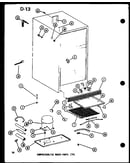 Compressor/ice maker parts (tm) (tm14e-c/p74645-11wc) (tm14e-a/p74645-11wa) (tm14e-g/p74645-11wg) (tm14e/p74645-11w) (tm14e-l/p74645-11wl) (tm16e-l/p74645-13wl) (tm16e/p74645-13w) (tm16e-g/p74645-13wg) (tm16e-c/p74645-13wc) (tm16e-a/p74645-13wa)